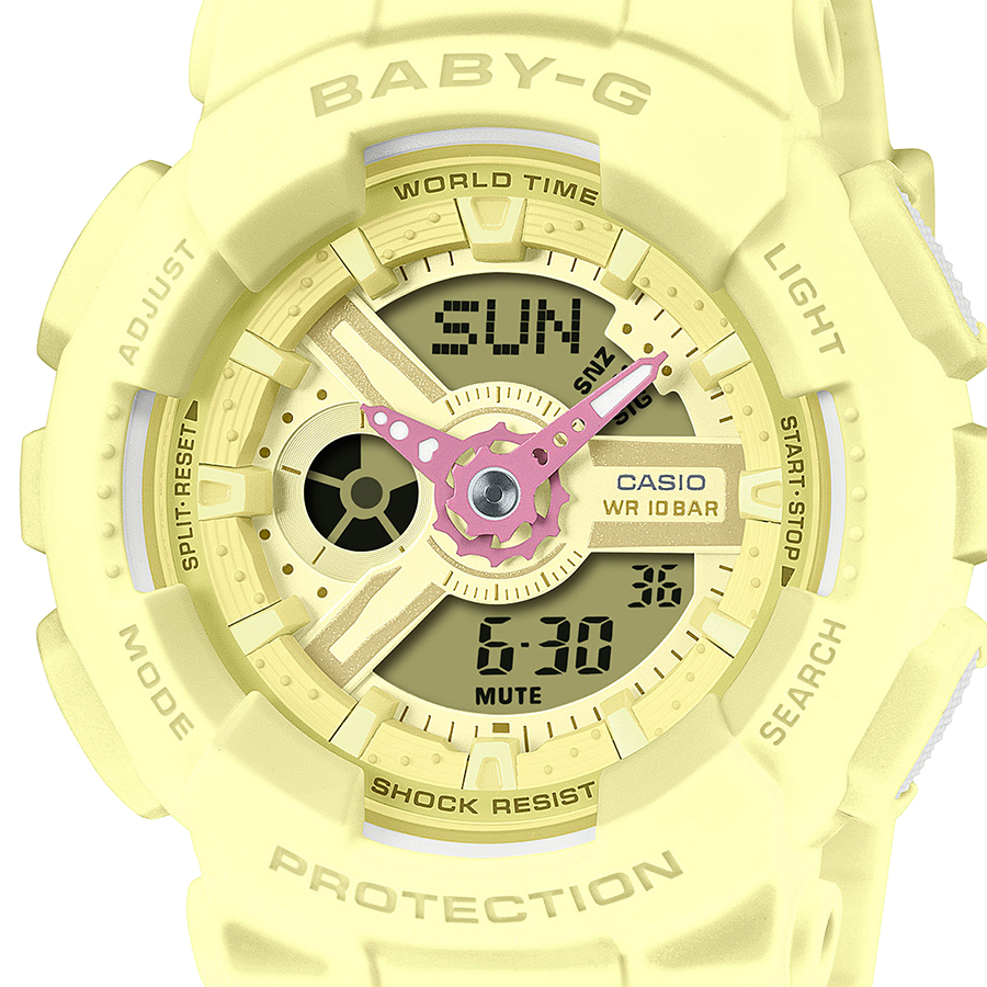 〜希少・美品‼︎〜★Baby-G ベイビーG CASIO カシオイエロー 黄色★ CASIO - 【新品】カシオ Baby-G 腕時計 レディース BG-169CH-9DR