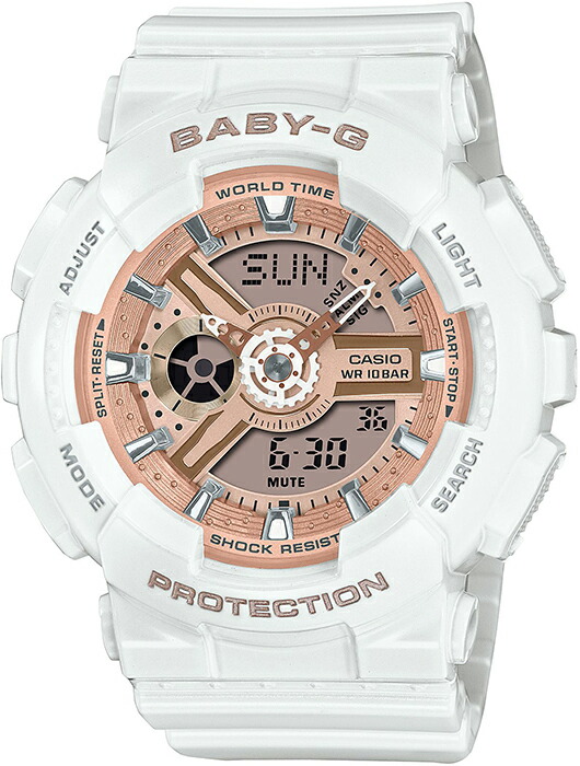 BABY-G ベビージー BA-110シリーズ BA-110X-7A1JF レディース 腕時計