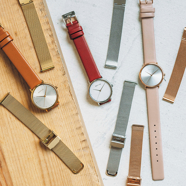 BERING ベーリング メッシュバンド ソーラー 腕時計