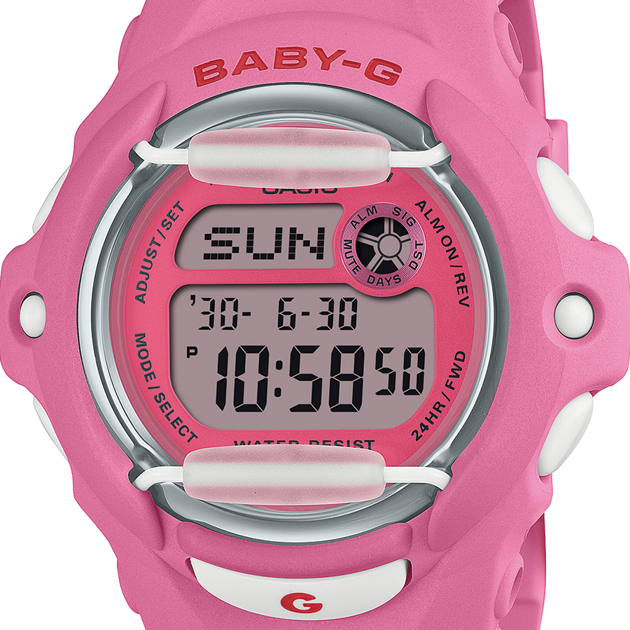 BABY-G チェリーレッドアクセント BG-169CH-4JF レディース 腕時計