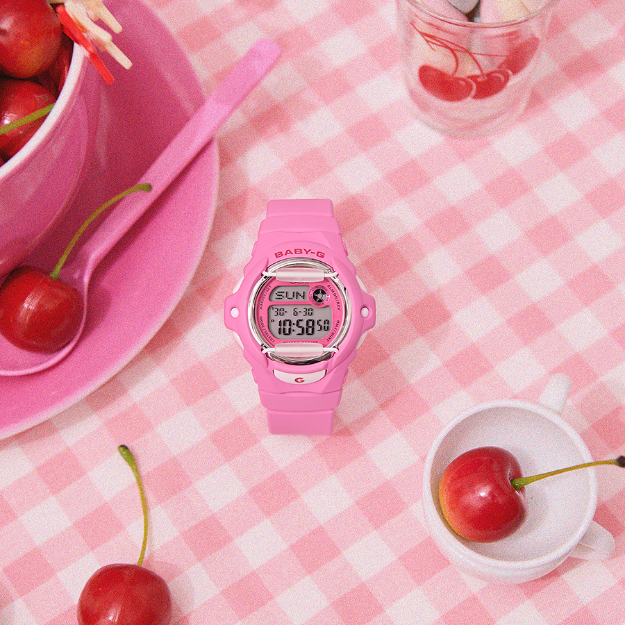 BABY-G チェリーレッドアクセント BG-169CH-4JF レディース 腕時計
