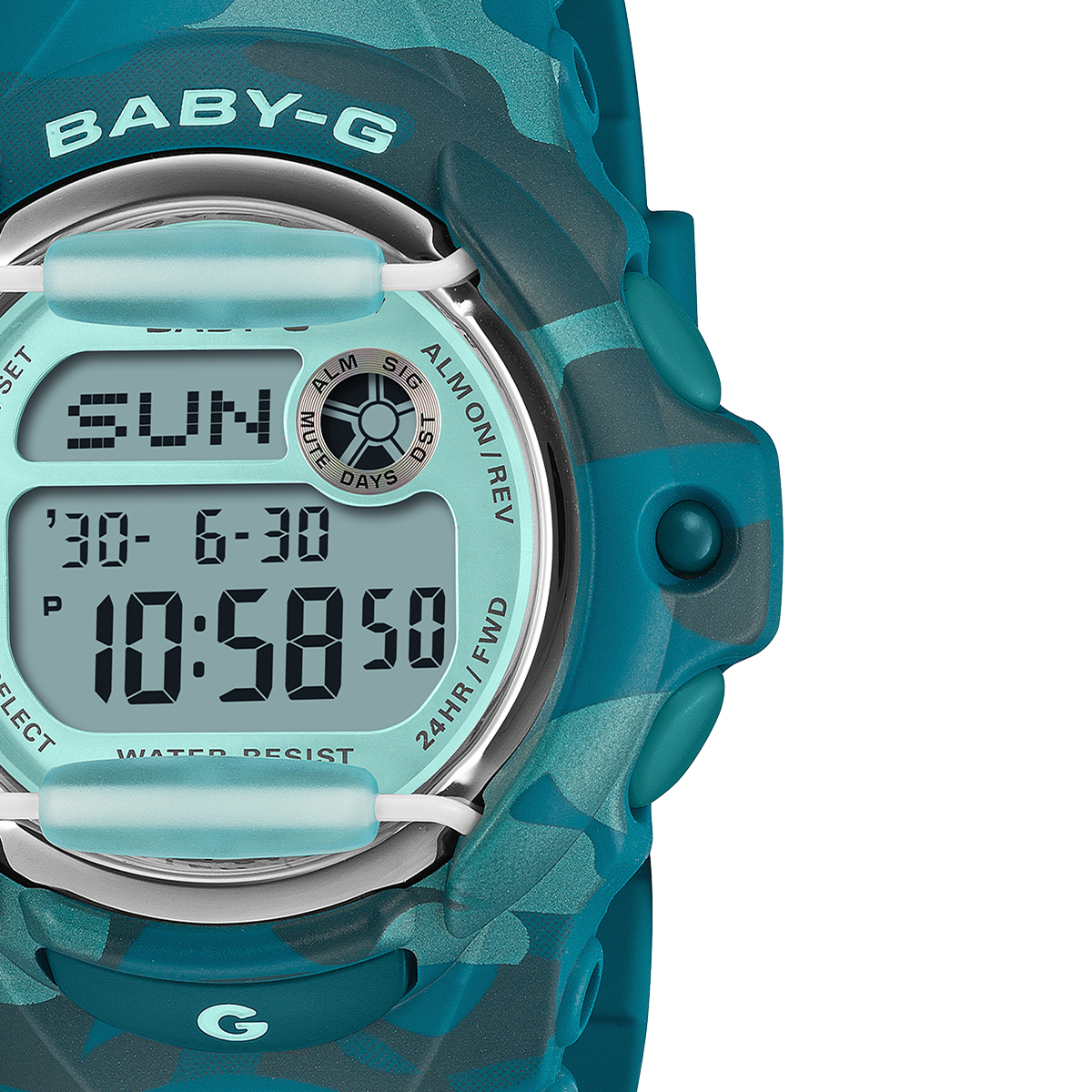 BABY-G 6月19日発売/予約 カラーカモフラージュ グレー BG-169CMB-8JF 