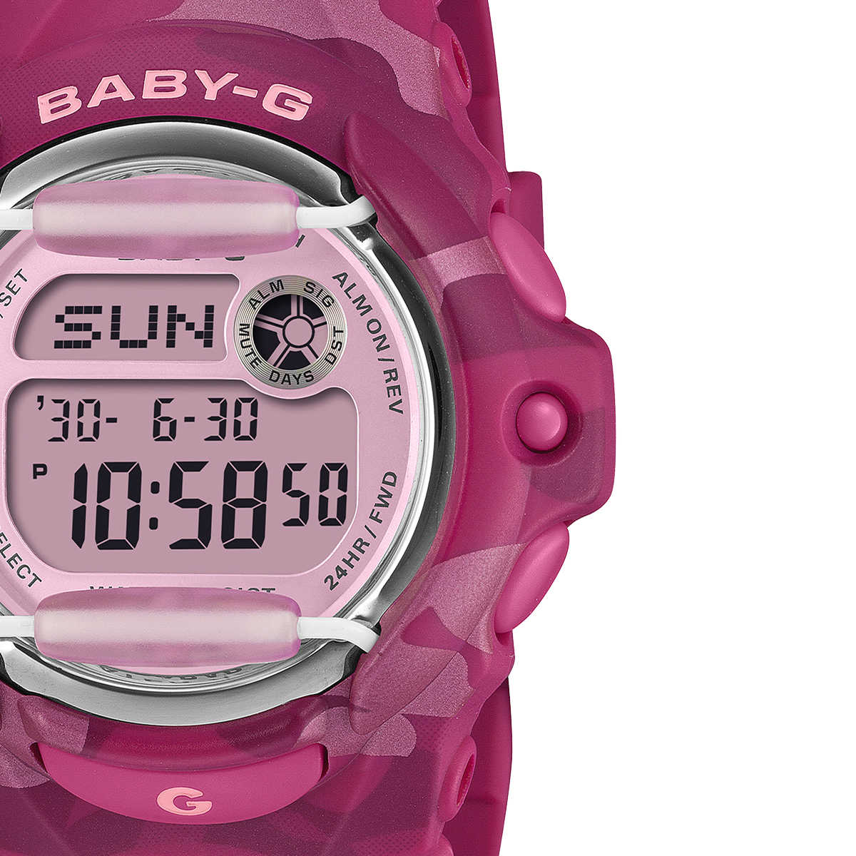 BABY-G 6月19日発売 カラーカモフラージュ ピンク BG-169CM-4JF