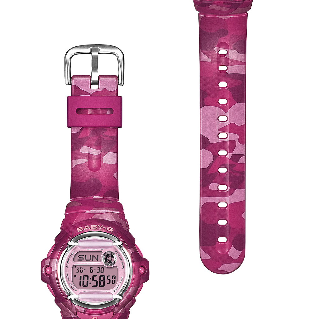 BABY-G 6月19日発売 カラーカモフラージュ ピンク BG-169CM-4JF