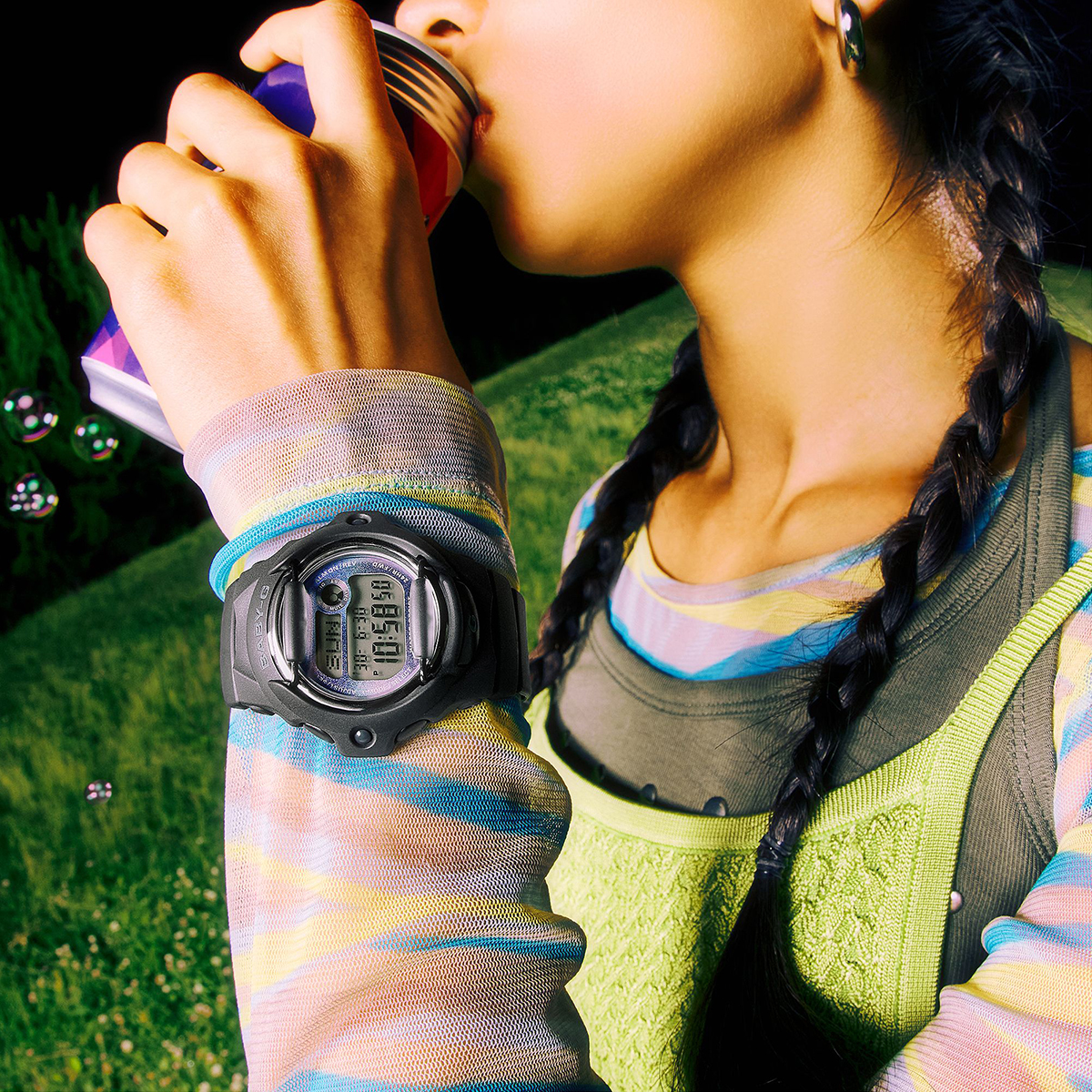 BABY-G グランジ グラジエントダイヤル ブラック BG-169GD-1JF