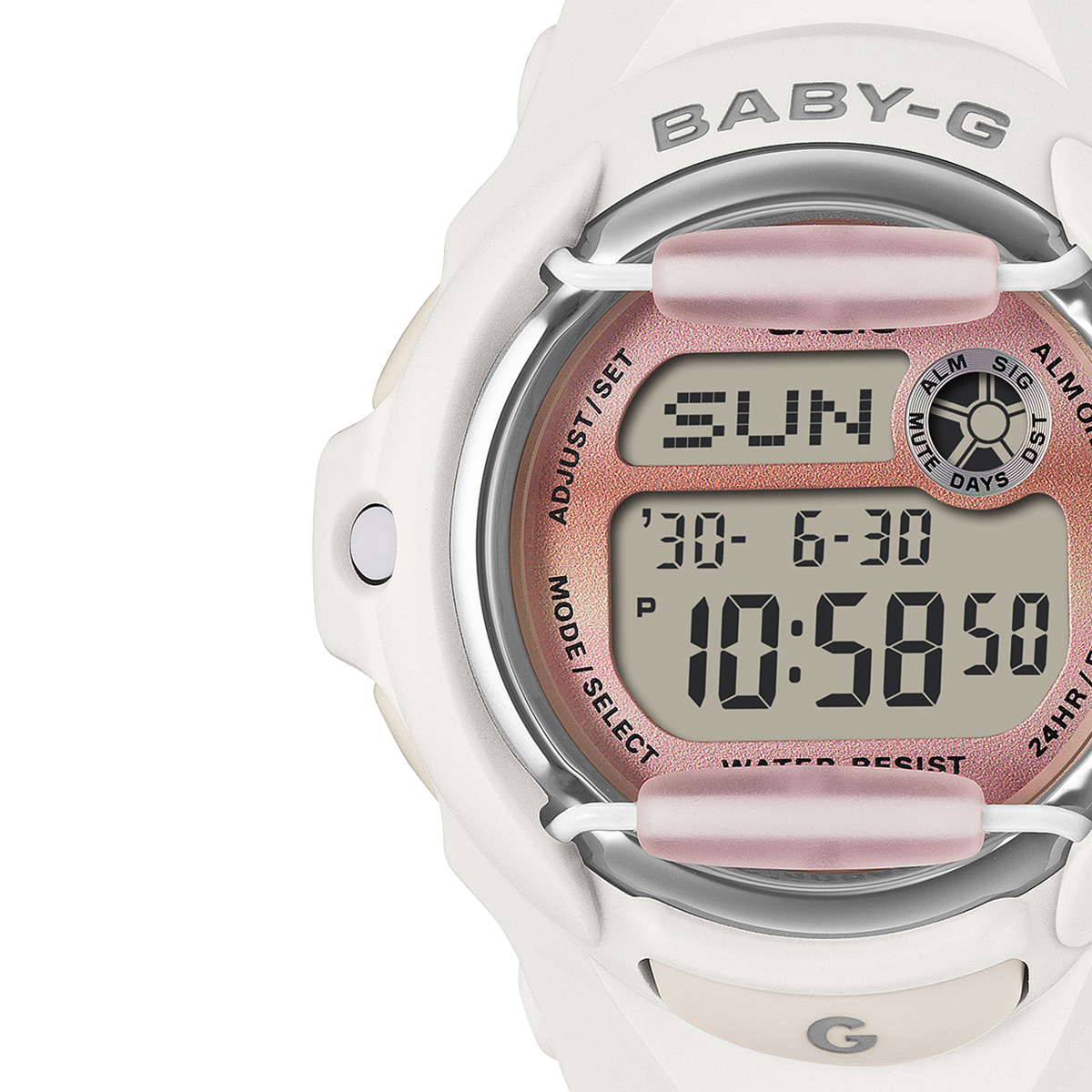 BABY-G グランジ グラジエントダイヤル ホワイト BG-169GD-7JF