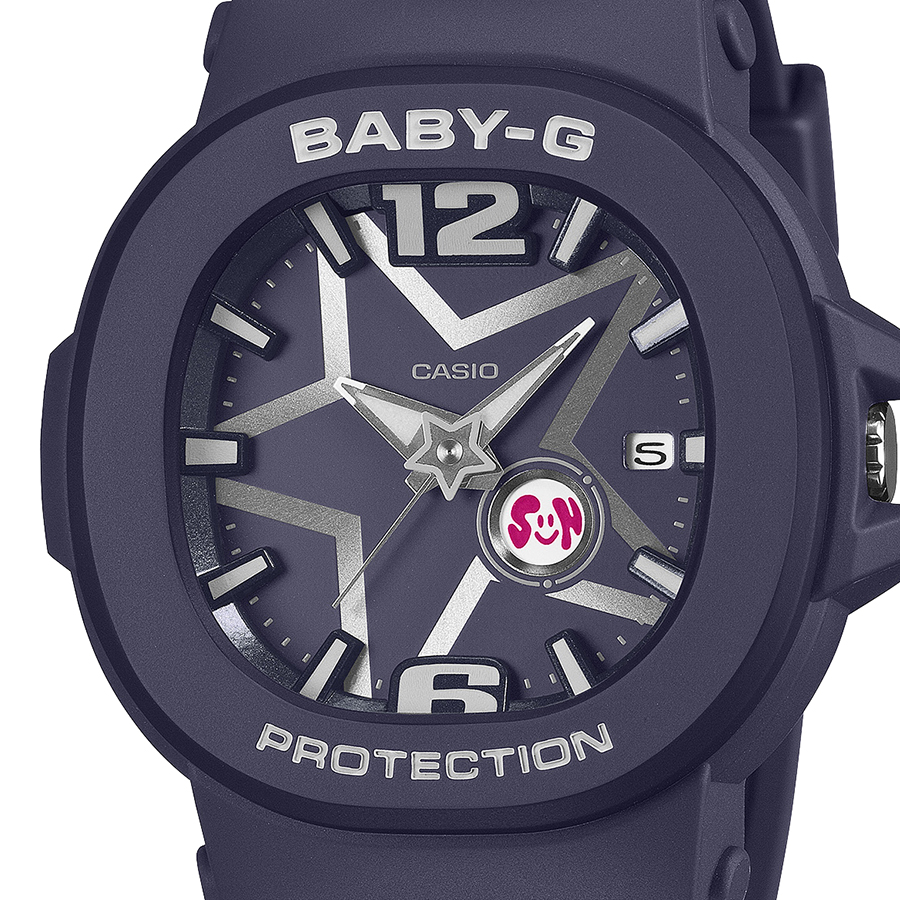 BABY-G スペースポップダイヤル BGA-10D-2A1JF レディース 腕時計 電池