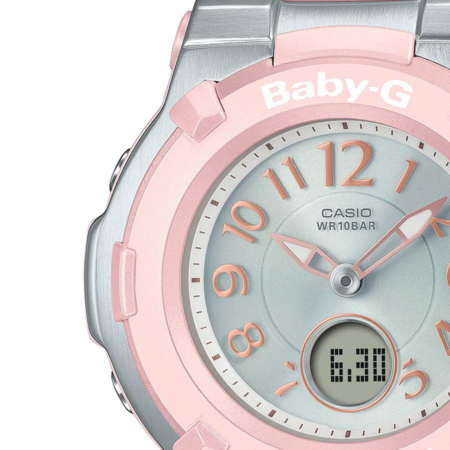BABY-G 電波ソーラー BGA-1100-4B2JF レディース 腕時計