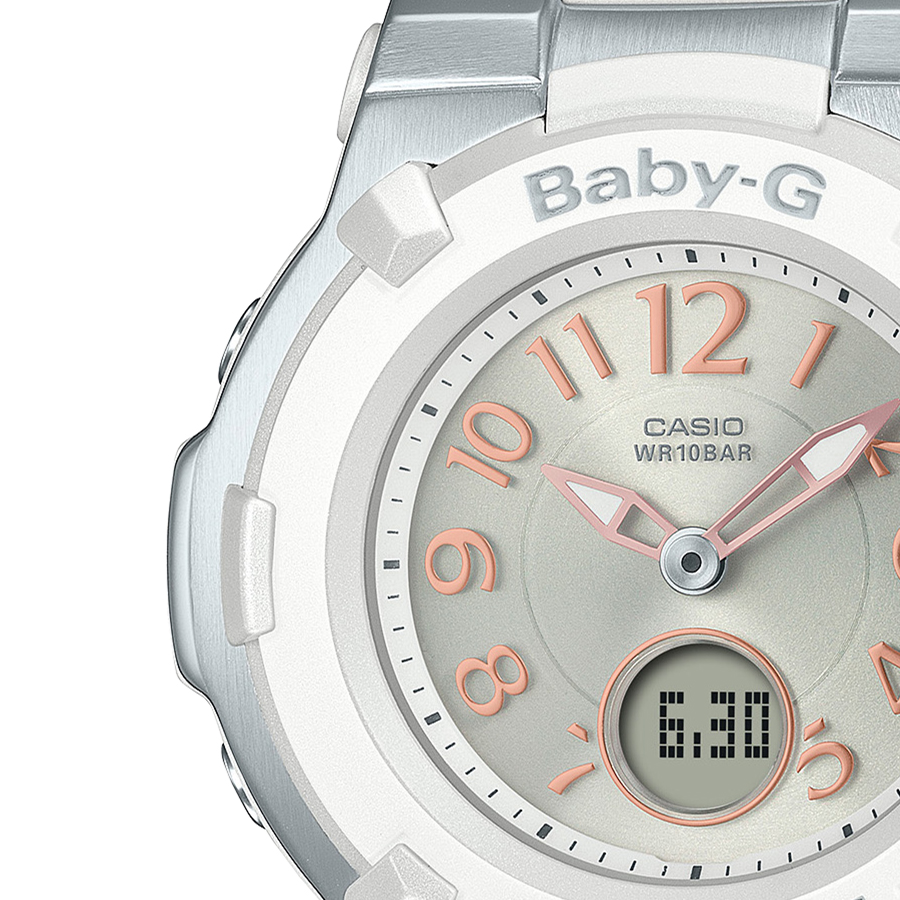 BABY-G 電波ソーラー BGA-1100-4B2JF レディース 腕時計