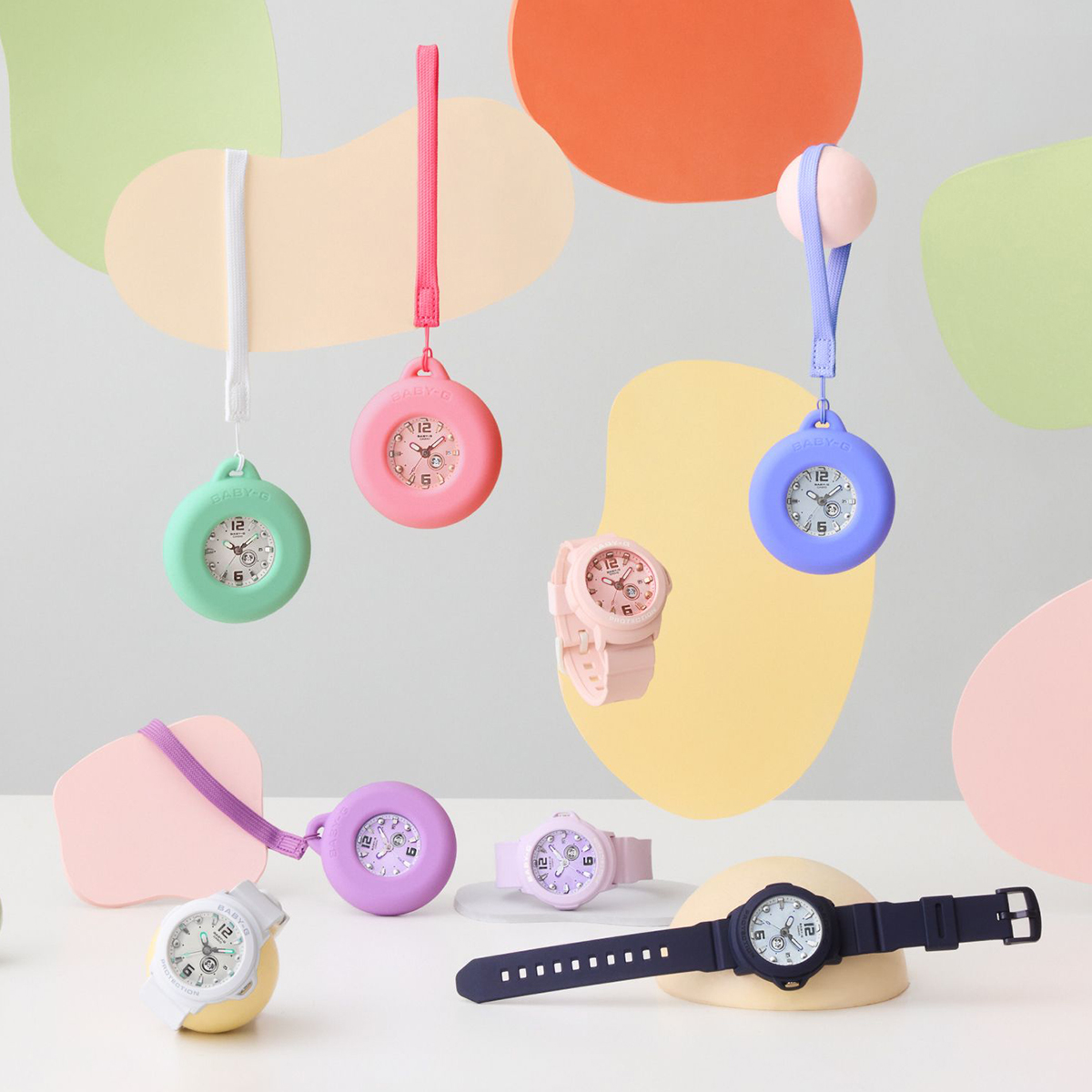 【カブラ屋欧】 BABY-G BABY-G BABY-G+PLUS ベイビージープラス BGA-15K-4AJR レディース
