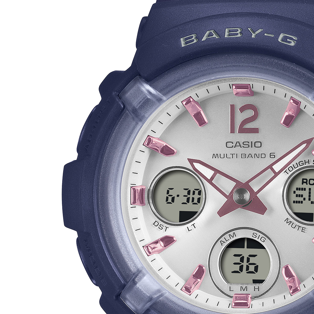 BABY-G 4月10日発売 BGA-2800シリーズ ネイビー BGA-2800-2A2JF