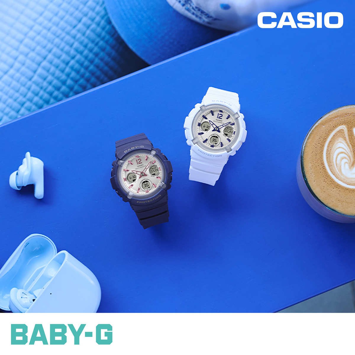 BABY-G 4月10日発売 BGA-2800シリーズ ホワイト BGA-2800-7A3JF