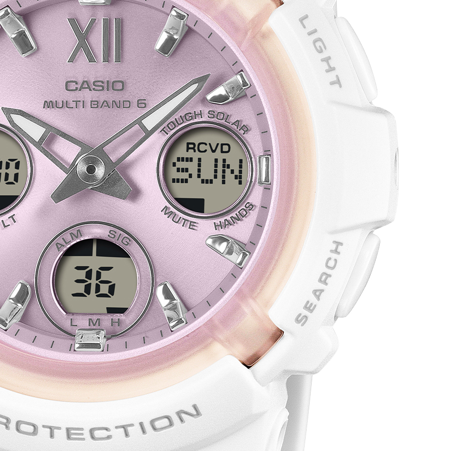 BABY-G 2月6日発売 スプリングパッケージ 2026 ホワイト ピンク BGA