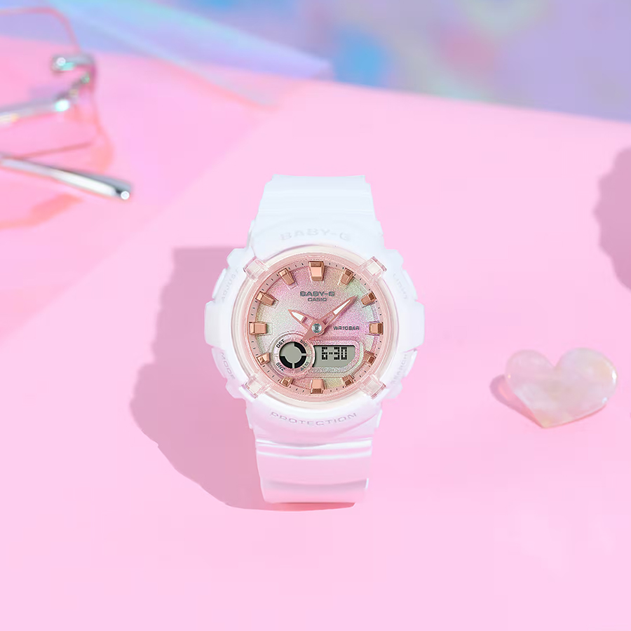 値下げ 美品 中古 CASIO Baby-G ホワイト BGA-280 CASIO BABY-G BGA-280-7AJF ホワイト