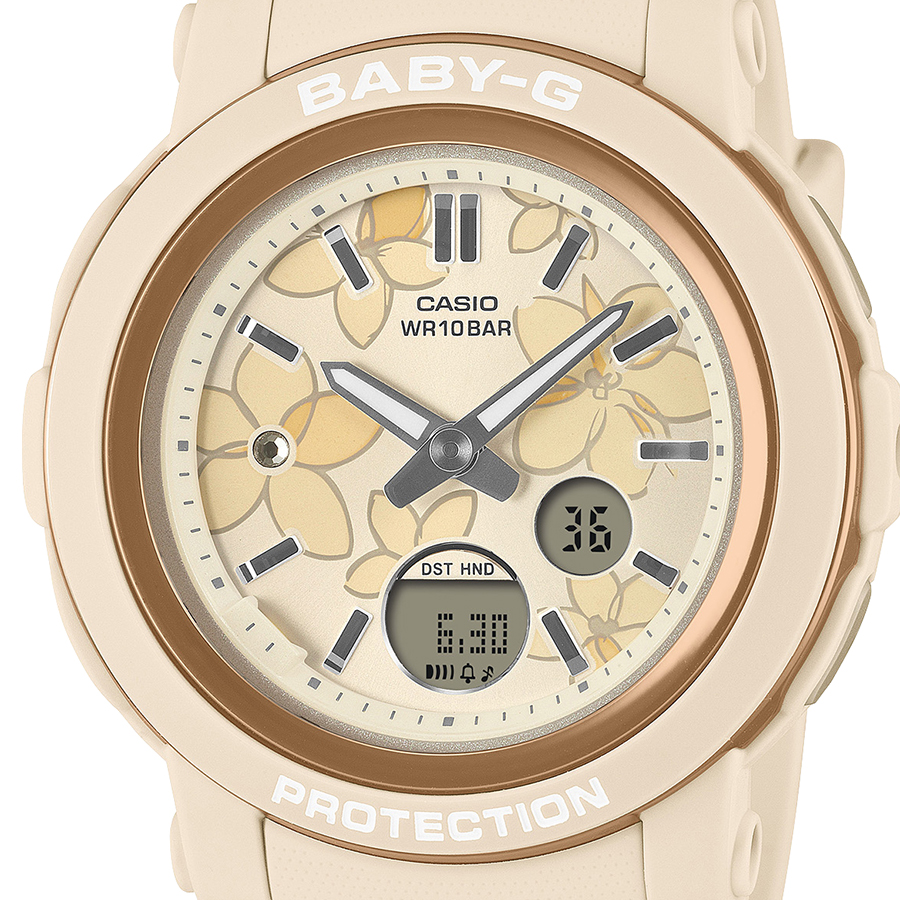 BABY-G ネクストエレガントフラワー 花柄ダイヤル BGA-290FL-4AJF