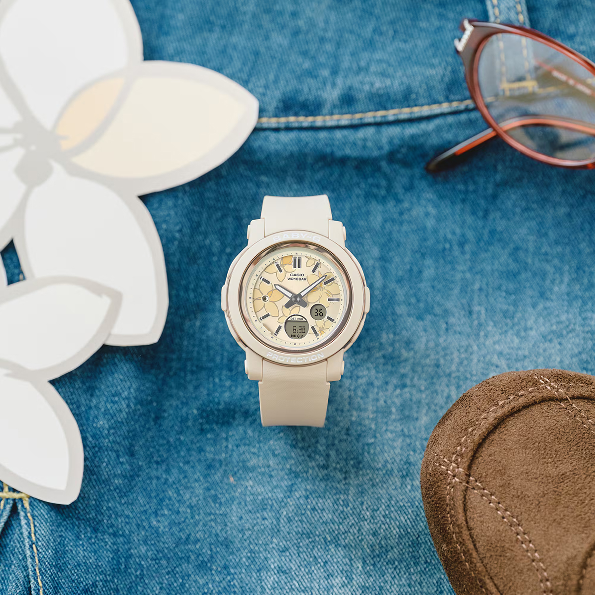 BABY-G ネクストエレガントフラワー 花柄ダイヤル BGA-290FL-4AJF