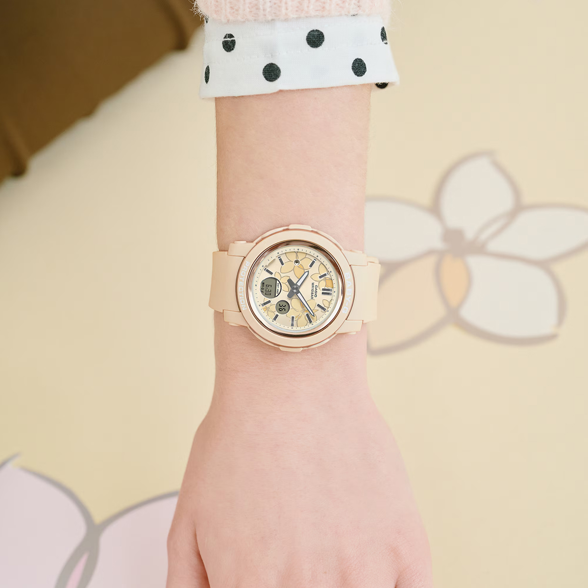 BABY-G ネクストエレガントフラワー 花柄ダイヤル BGA-290FL-4AJF