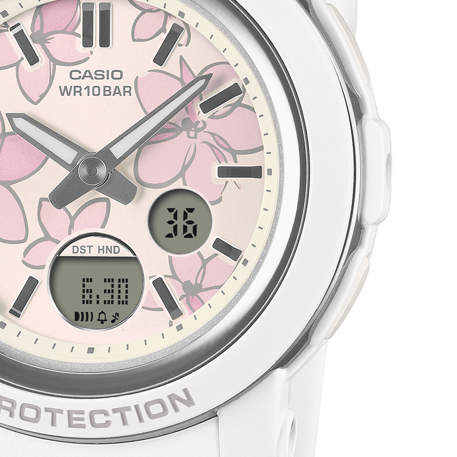 BABY-G 11月8日発売 ネクストエレガントフラワー 花柄ダイヤル BGA