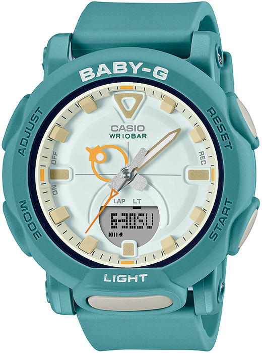 BABY-G ベビーG レトロポップカラー ターコイズグリーン BGA-310RP-3AJF レディース 腕時計 アナデジ 国内正規品 カシオ｜theclockhouse｜02
