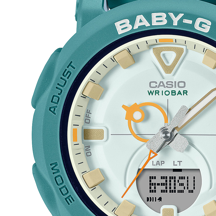 BABY-G ベビーG レトロポップカラー ターコイズグリーン BGA-310RP-3AJF レディース 腕時計 アナデジ 国内正規品 カシオ