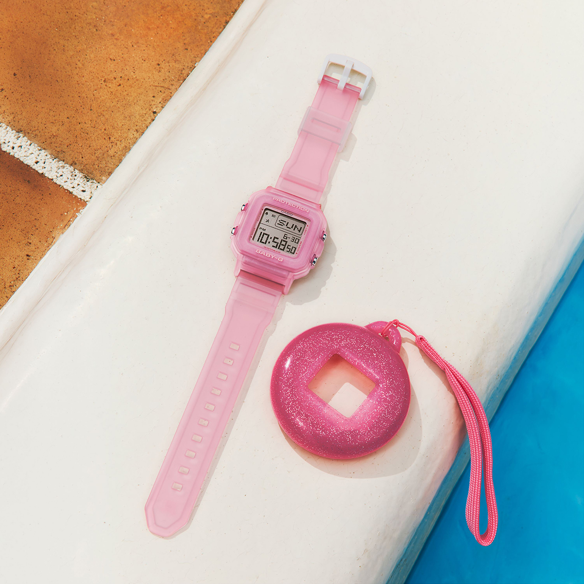 BABY-G BABY-G+PLUS ベイビージープラス レトロゼリー ピンク BGD-10KG