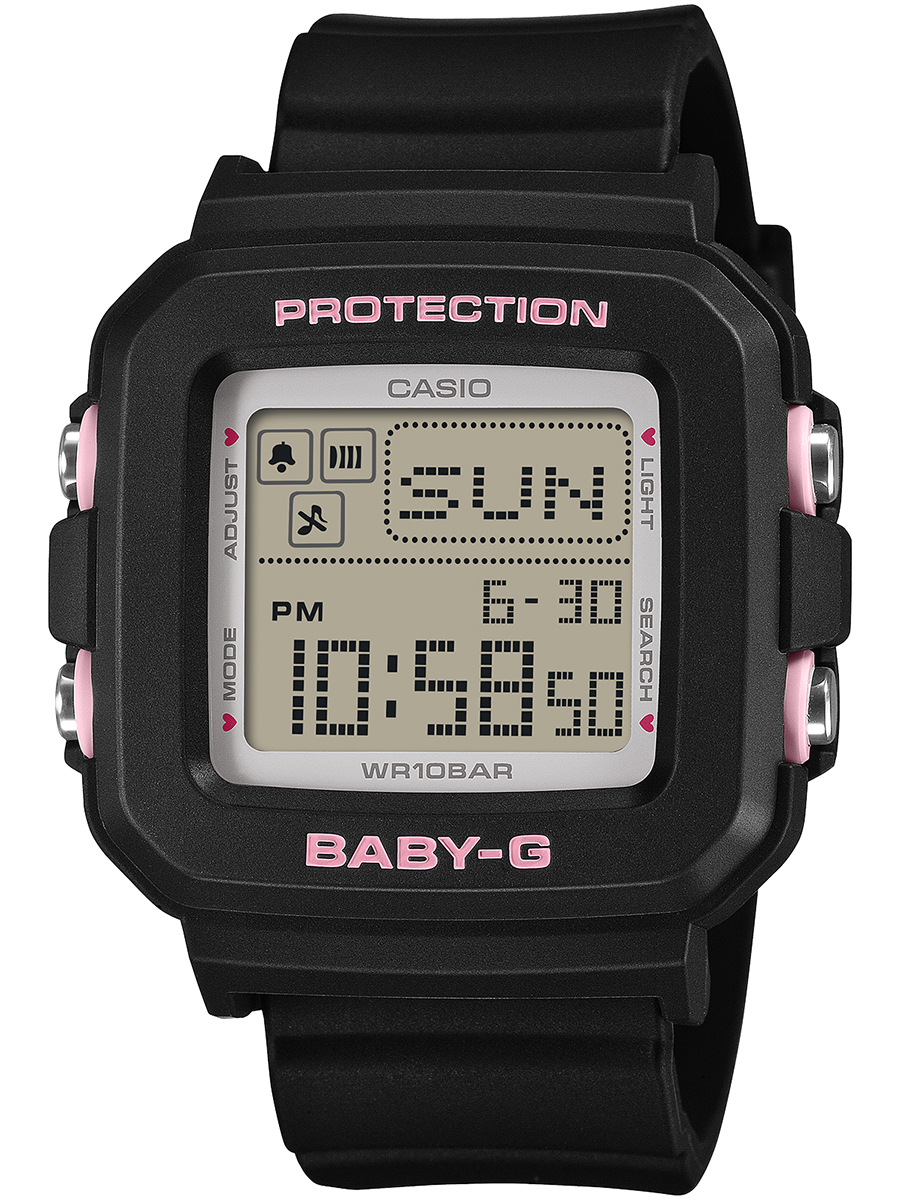 BABY-G 1月10日発売 ベイビージープラス ハートポップカラー BGD-10KH