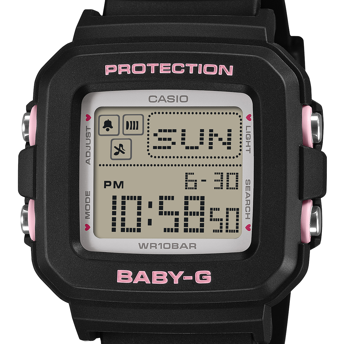 BABY-G ベイビージープラス ハートポップカラー BGD-10KH-1JR