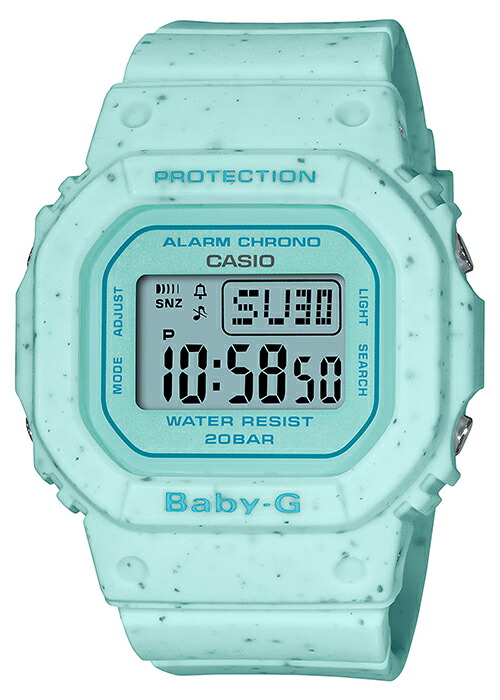 BABY-G ベビーG アイスクリームカラー ミント BGD-560CR-2JF レディース 腕時計 電池式 グリーン 国内正規品 カシオ :BGD-560CR-2JF:ザ・クロックハウス  Plus ヤフー店 - 通販 - Yahoo!ショッピング