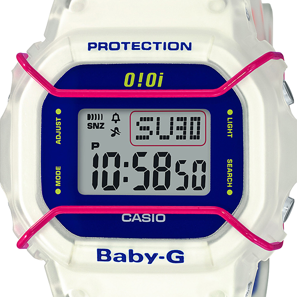 BABY-G ベビージー 5252 by o!oi ゴーニーゴーニー バイ オーアイオーアイ コラボモデル BGD-560SC-7JR レディース  腕時計 電池式 デジタル 国内正規品 カシオ