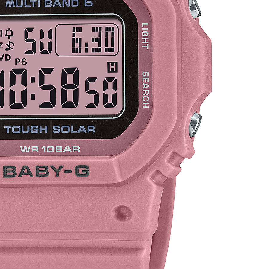 BABY-G 小型 スリム スクエア BGD-5650-4JF レディース 腕時計 電波