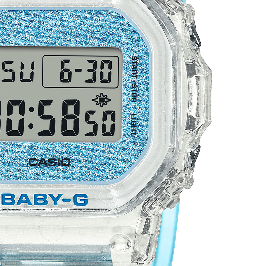 BABY-G デジタル腕時計 BGD-565GC-7JF クリア ラメ ベイビージー BABY-G BABY-G/BGD-565GC-7JF CASIO 腕時計