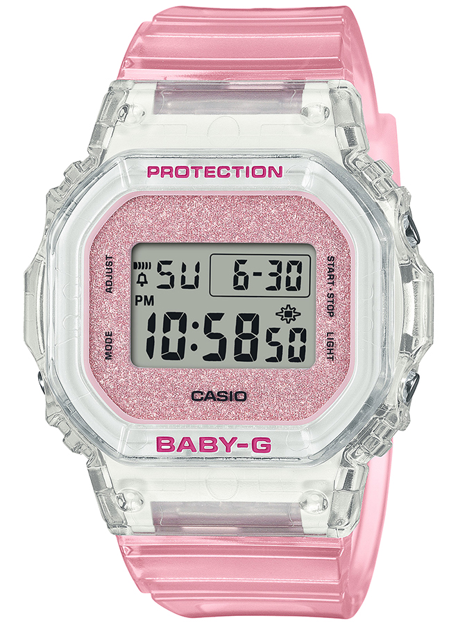 BABY-G デジタル腕時計 BGD-565GC-7JF クリア ラメ ベイビージー BABY-G BABY-G/BGD-565GC-7JF CASIO 腕時計