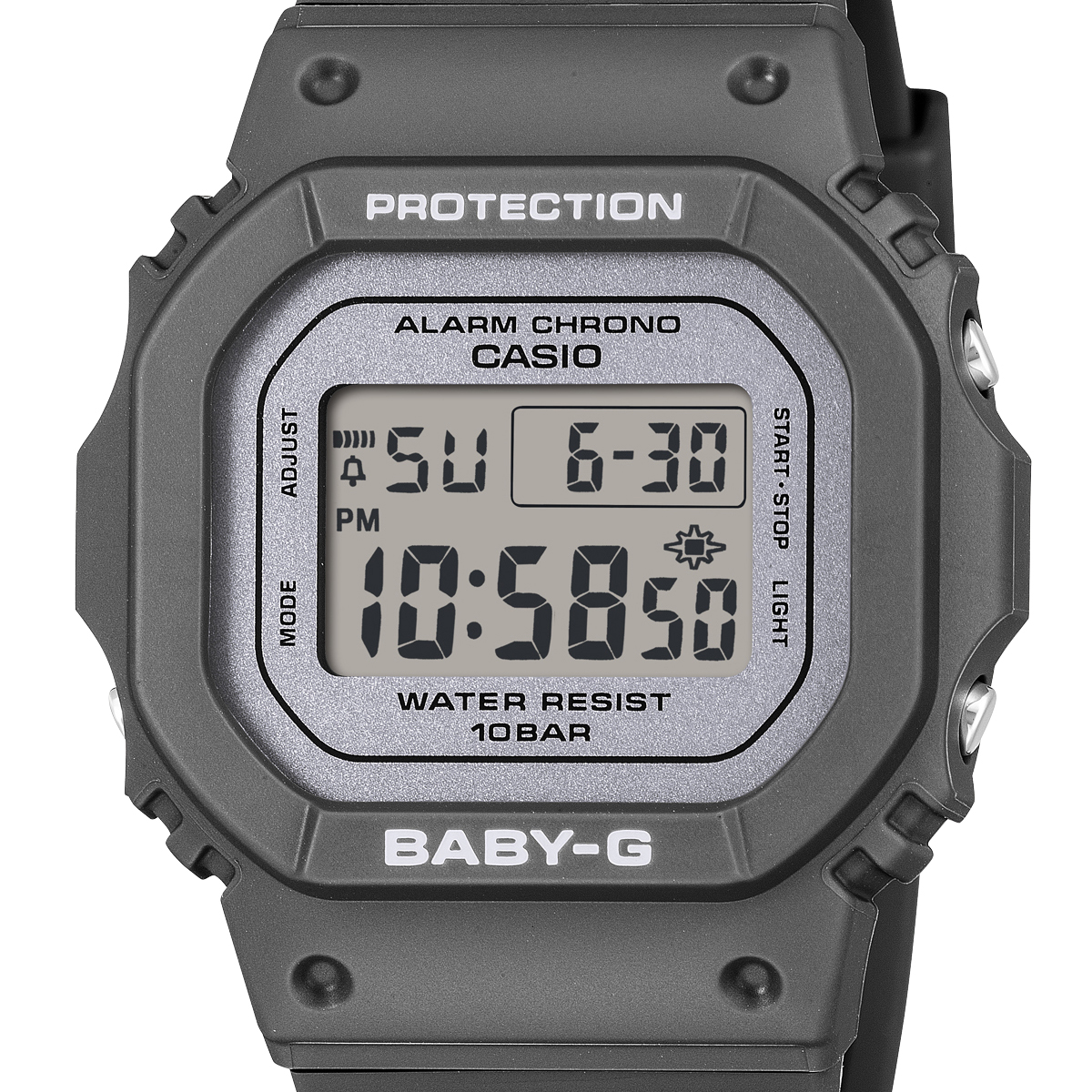 ホワイトのBaby　Gメンズ、レディース兼用　電池式現在は、電池切れにて、新しく購入した為、お譲りします。使用時は電池交換して下さいね。保証期間後、3年有ります。購入時5年保証期間でした。使用感は有りますが、奇麗に使っていました。大切に使ってくださる方に、お譲りしたいです。 BABY-G グリッターカラーズ BGD-565GC-7JF レディース 電池式 デジタル