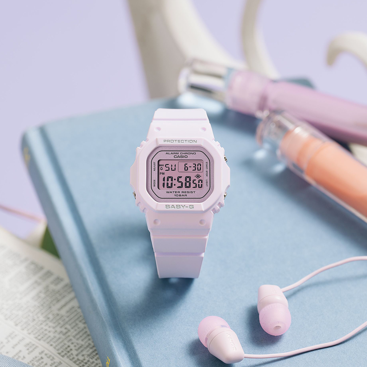 BABY-G シャイニーダイヤル BGD-565SC-4BJF レディース 腕時計 電池式