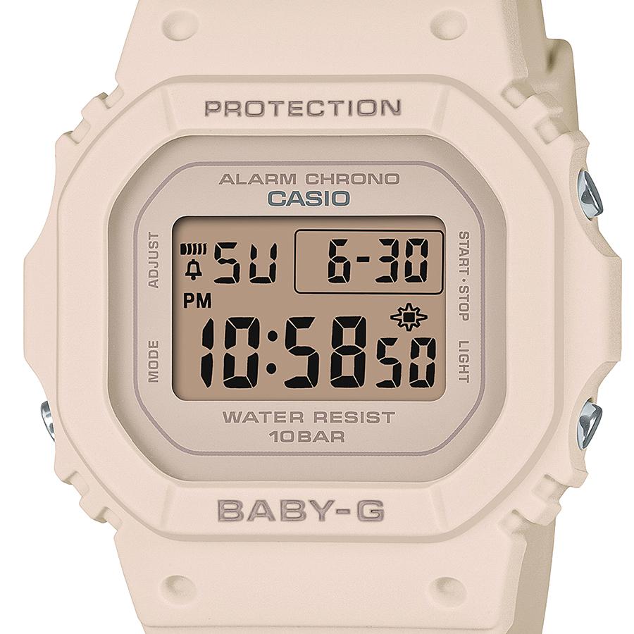 BABY-G BGD-565シリーズ 小型 スリム スクエア BGD-565U-4JF レディース 腕時計 電池式 デジタル ピンクベージュ 国内正規品 カシオ｜theclockhouse｜03
