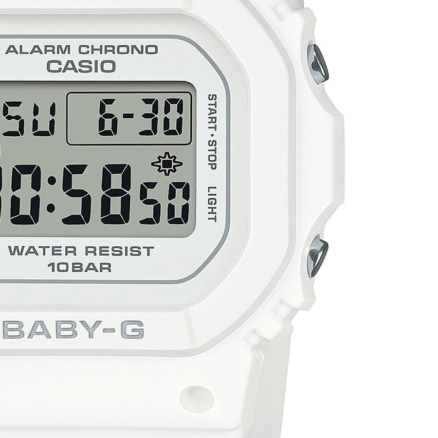 BABY-G ベビーG BGD-565シリーズ 小型 スリム スクエア BGD-565U-7JF レディース 腕時計 電池式 デジタル ホワイト 国内正規品 カシオ｜theclockhouse｜05