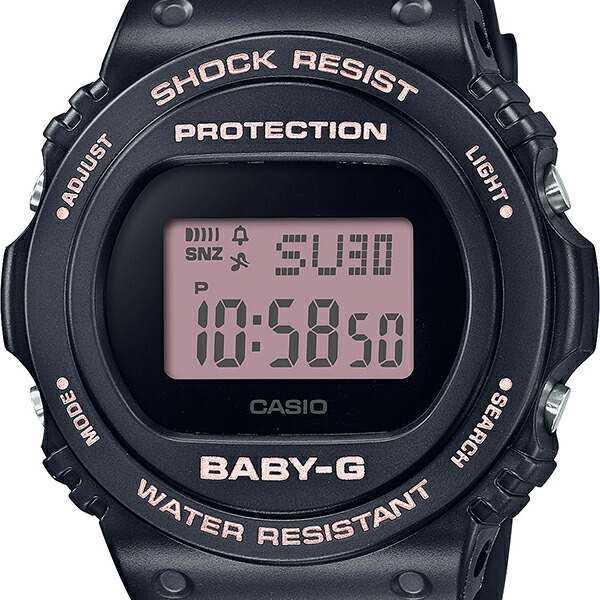 BABY-G ベビーG BGD-570-1BJF レディース 腕時計 デジタル ブラック 20