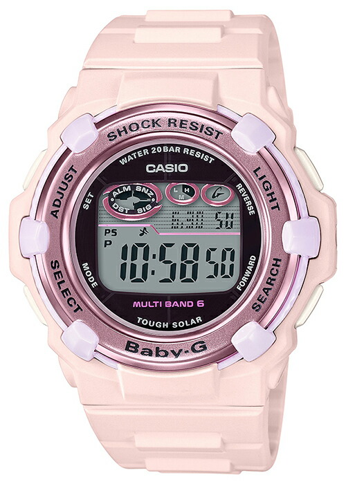 BABY-G ベビージー 電波ソーラー レディース 腕時計 デジタル