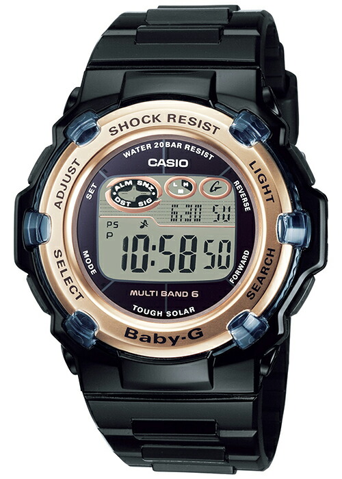 BABY-G ベビージー 電波ソーラー レディース 腕時計 デジタル