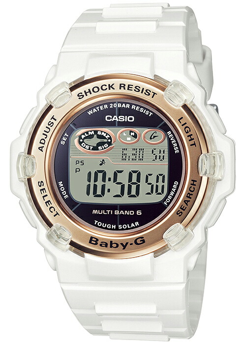 BABY-G ベビージー 電波ソーラー レディース 腕時計 デジタル 