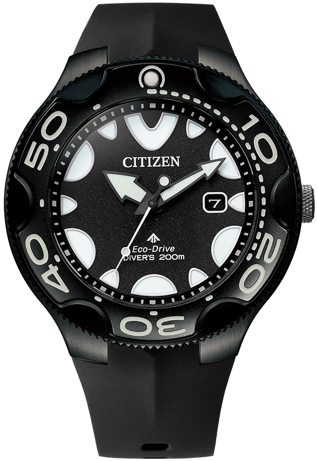 美品 シチズン CITIZEN 腕時計 プロマスター PROMASTER マリンシリーズ BN0231-01L オルカ エコドライブ ダイバー200m ダイバーズ ブルー ネイビー シャチ 中古 シチズン プロマスター マリンシリーズ エコ・ドライブ ダイバー 200m