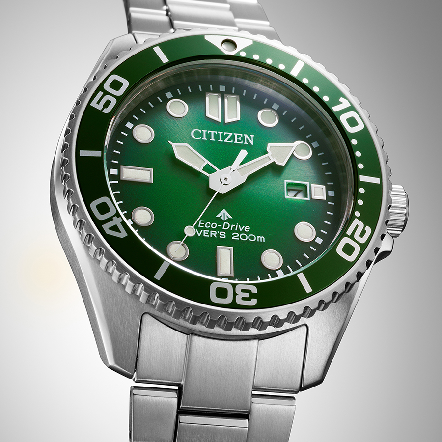 【美品】CITIZEN 3064 メンズ腕時計　電波SOLAR エコドライブ CITIZEN COLLECTION シチズン コレクション NIGHT COLOUR