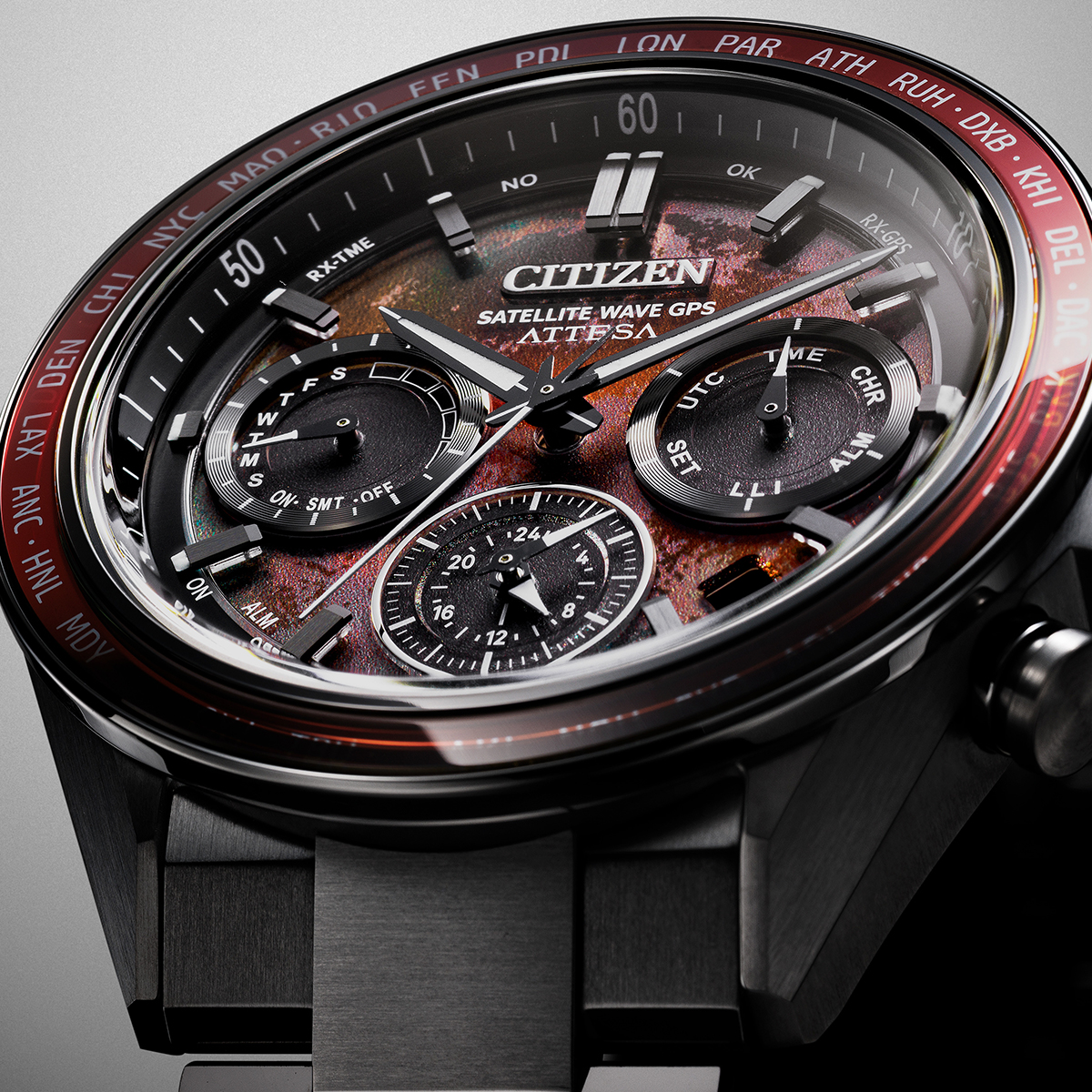 ATTESA（CITIZEN） シチズン アテッサ アクトライン Shades of Red 