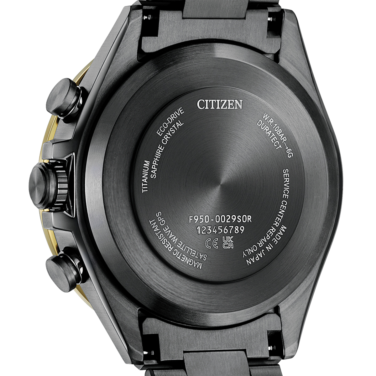 CITIZEN ATTESA Eco-Drive 電波時計 本体　ブラック　限定 ATTESA（CITIZEN） 6月4日発売 シチズン アテッサ ACT Line エコ