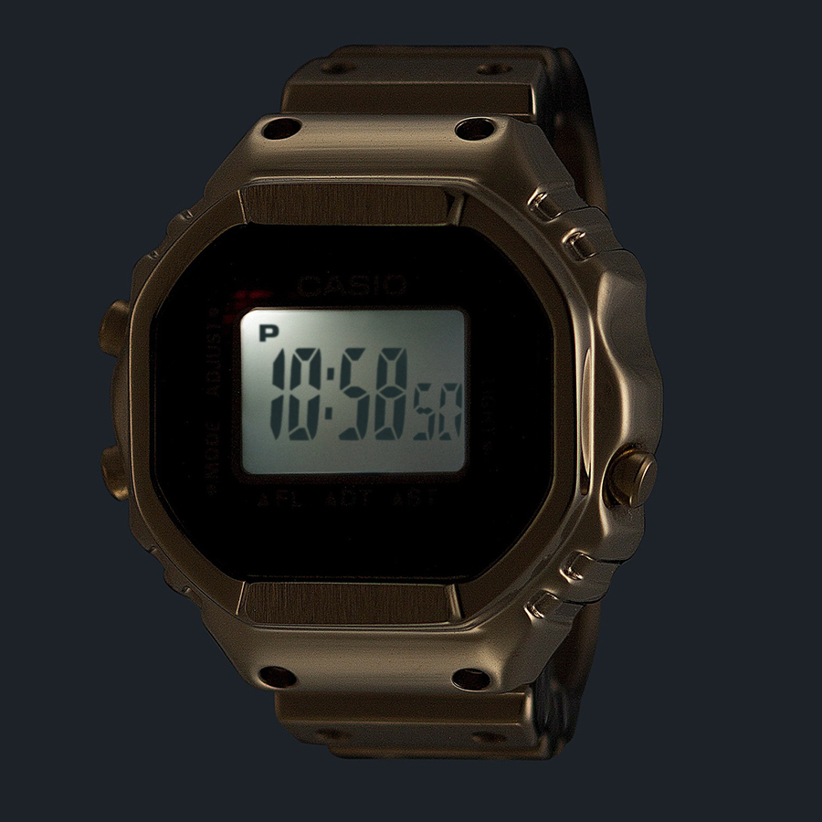 スタンダード（CASIO） カシオ リングウオッチ ゴールド CRW-001G-9JR
