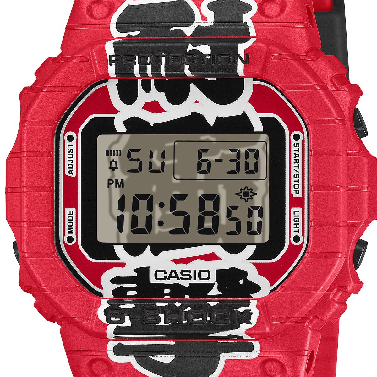 G-SHOCK 4月10日発売 赤提灯 耐衝撃 DW-5600AKA-4JR メンズ 腕時計