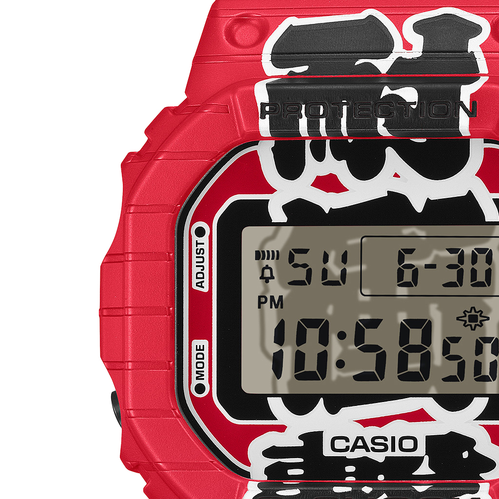 G-SHOCK 赤提灯 耐衝撃 DW-5600AKA-4JR メンズ 腕時計 電池式 デジタル