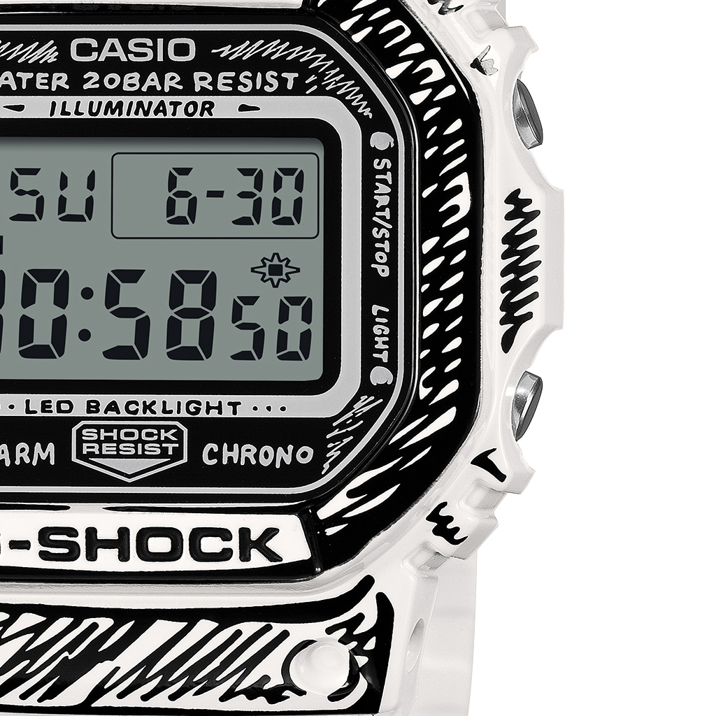 G-SHOCK Joshua Vides コラボレーションモデル ホワイト DW-5600JV-7JR