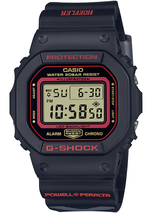 若者に人気のブランド G-SHOCK KELVIN HOEFLER × POWELL PERALTA コラボレーション 時計