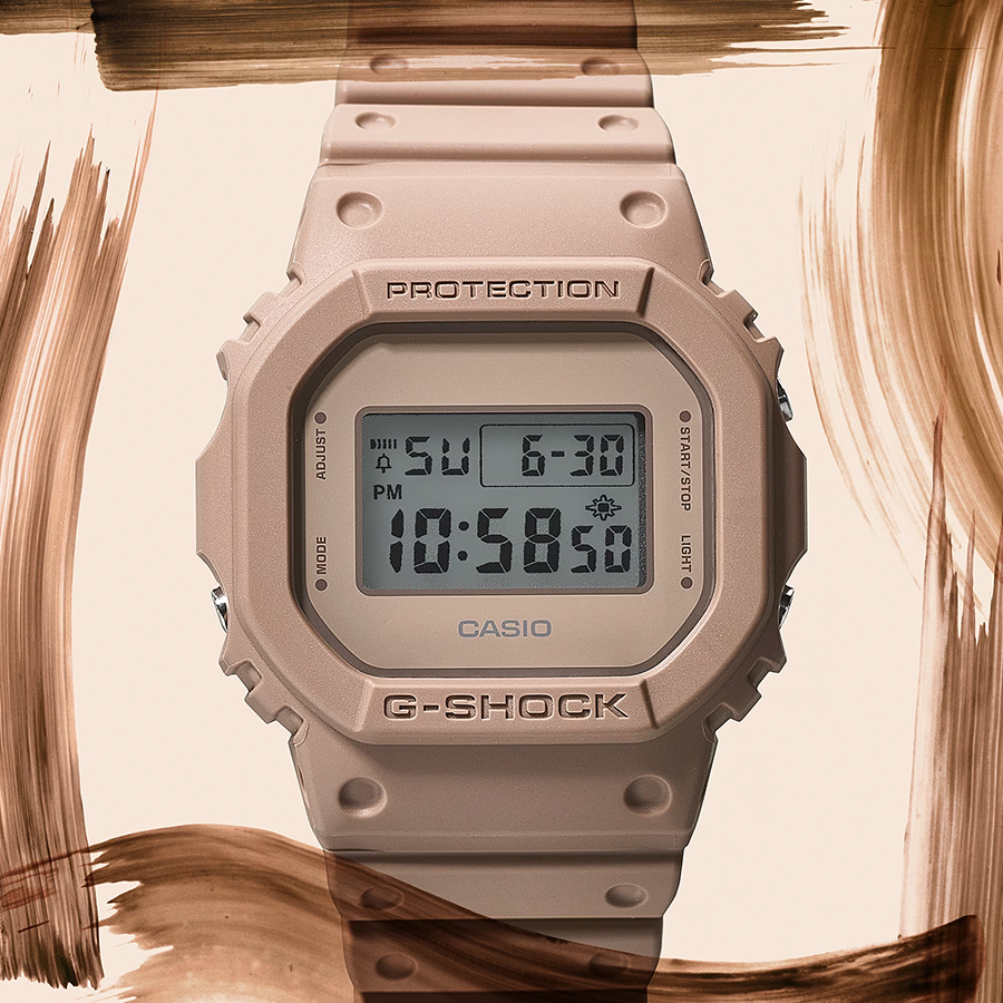 G-SHOCK Natural Color ナチュラルカラーシリーズ DW-5600NC-5JF メンズ 腕時計 電池式 デジタル スクエア 国内正規品 カシオ｜theclockhouse｜07